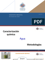 Clase 4 Caracterización Química Agua