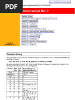 Service Manual, Rev. D: Kodak Dryview 8100 Laser Imager