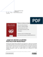 Dialnet QueHaHechoLaSatiraPoliticaPorNosotros 7200495