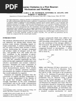 Modeling Nitrogen Chemistry in Combustion - 21 | PDF | N Ox