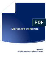 Semana 4 - Manual de Word 2016  - Mat Adic