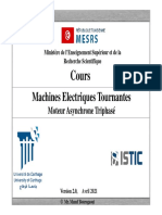 Machines Électriques Tournantes - Moteur Asynchrone Triphasé