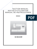 Instruction Manual Notice D'Utilisation Manual de Instrucciones 9960