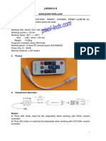 LED2013-X: Support IC: TM18XX、UCS19XX、TA99XX、UCS6909、WS2811,ws2812b etc,