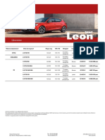 Cenovnik Leon 05 2021