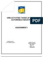 CRM Automobile Industry