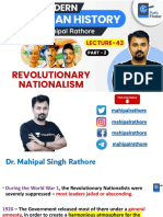 Modern History L43 Revolutionary Nationalism Part 2 Bhagat Singh