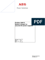 Profitec 2000 S Battery Charger For Secured DC Power Supplies