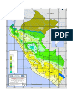 Mapa de Precipitacion Del Nino Periodo 97-98 - Peru