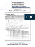 Practica 02 de Sistemas Eléctricos L Resistencia Serie - Paralelo