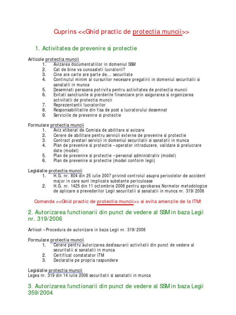 Ghid Ssm De Autorizare