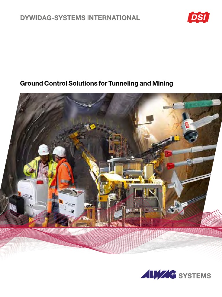 Tunnel Product DSI Catalogue | PDF | Screw | Deep Foundation