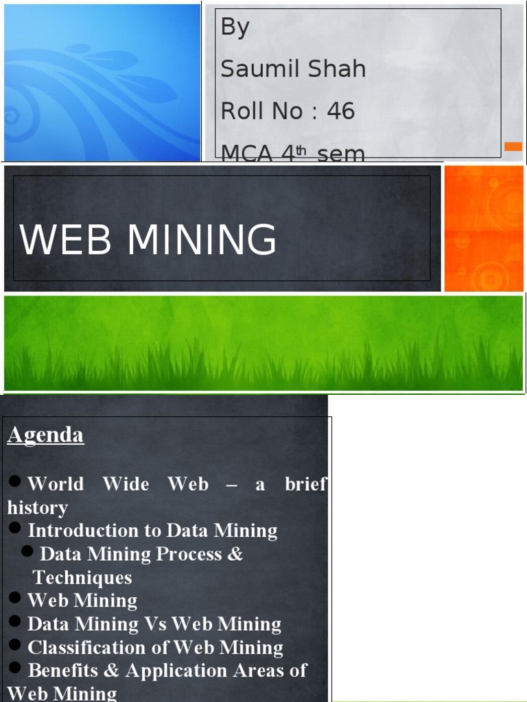 Overview of Web Mining Techniques | PDF | Websites | World Wide Web