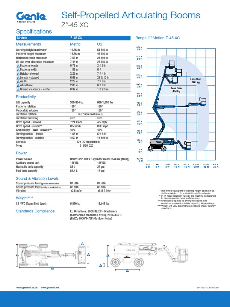 Genie Z4525XC PDF Document ENG 1 PDF Engines Manufactured Goods