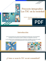 Proyecto Integrador - Las TIC en La Sociedad