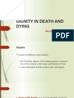 Dignity in Death and Dying: Joyce D. Cajigal, RN