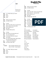 English File 4e Elementary SB Script