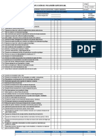 Fromato de Inspección de Polvorín