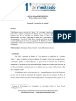 Artigo QUEM DERA SER UM PEIXE - Entre Taticas e Estrategias