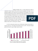 Forecast Combined Mobile Subscriber Population