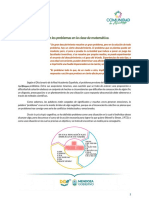 El Rol de Los Problemas en La Clase de Matemática (Primaria)