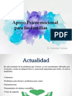 Apoyo psicoemocional para las familias