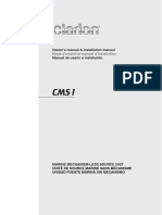 CMS1 Owner's Manual