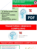 TOC: Obsesiones de contaminación y compulsiones de limpieza