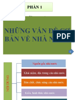 Pháp Luật Đại Cương Chương 1 - Nhà nước