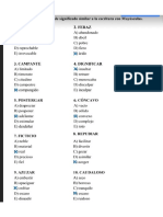 Antónimos y Sinónimos - Alessandra Mendoza