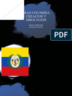 Gran Colombia, Creacion y Disolucion
