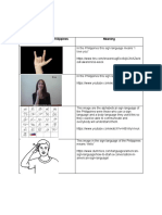 Ge2 Sign Language Activity 1