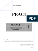 Peaci: Introduction To Columns