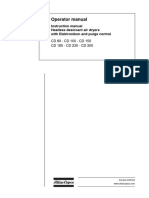 Operator Manual: Instruction Manual Heatless Desiccant Air Dryers With Elektronikon and Purge Control