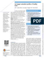 Nocturnal Oxygen Saturation Pro Files of Healthy Term Infants