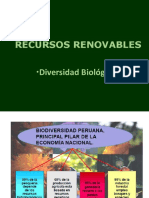 Recursos renovables y biodiversidad peruana