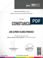 Constancia Maestros Construimos Igualdad