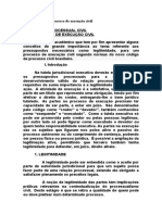 Legitimidade No Processo de Execução Civil