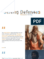 ENGL 3850: Strong Defenses (FA21)