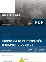 COVID - Propuesta PPE - Bachillerato - 2020 - Socializacion
