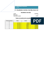 Actividad. Anualidades Con Tasa de Interés Fija y Variable