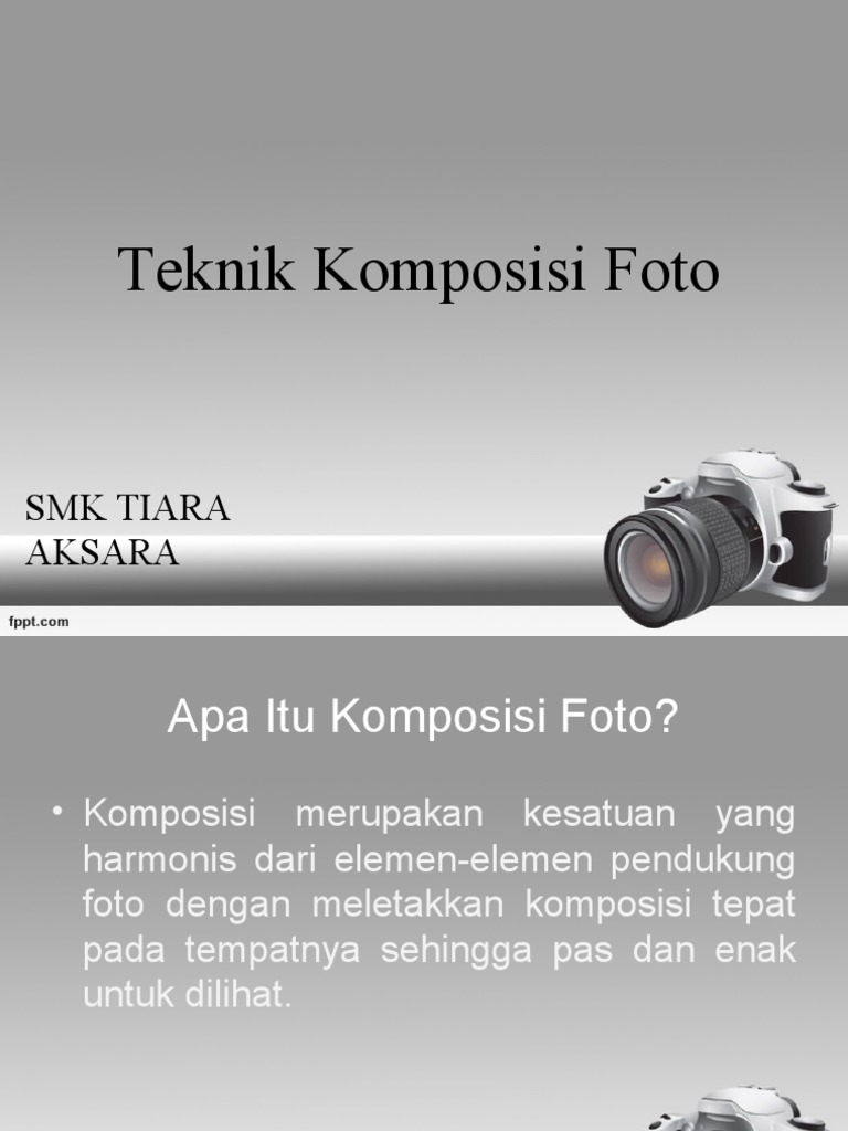 Teknik Dasar Komposisi Fotografi | PDF | Griya & Taman