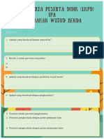 LKPD Ipa Menyublim & Pengkristalan