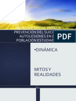 Abordaje Inicialpara La Prevención Del Suicidio y Autolesiones