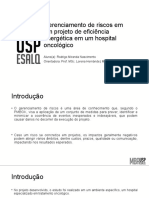 Gerenciamento de riscos em projeto de eficiência energética hospitalar