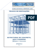 Estrutura de concreto, aço e madeira - Módulo I: Concreto