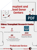 Transplant and Blood Donor Centers
