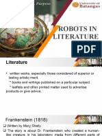 ROBOTS IN LITERATURE