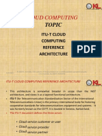 Session 7 ITU T Cloud Computing Reference Architecture