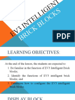 EV3 Intelligent Brick Blocks 4TH